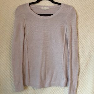 madewell lilac sweater